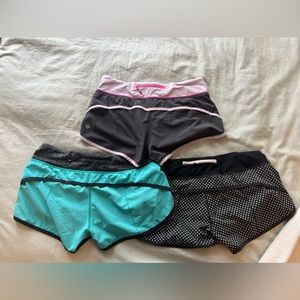 Lululemon Running Shorts Bundle